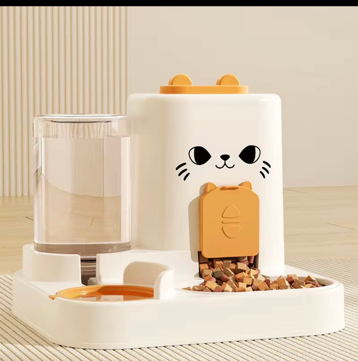 Automatic Pet Feeder with Water Dispenser