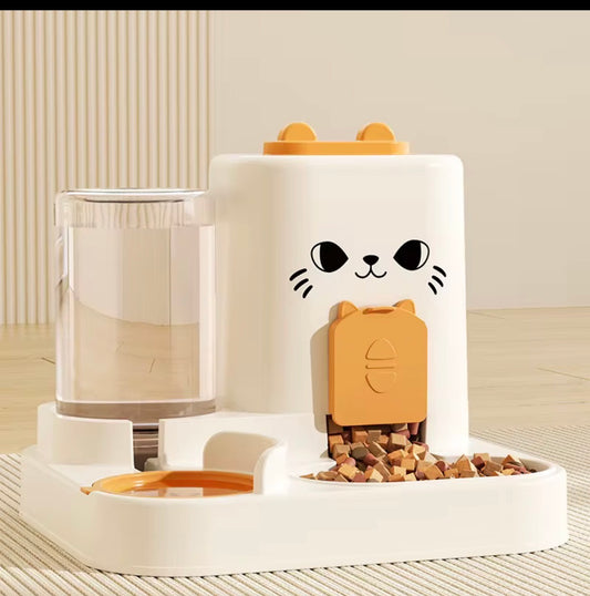 Automatic Pet Feeder with Water Dispenser