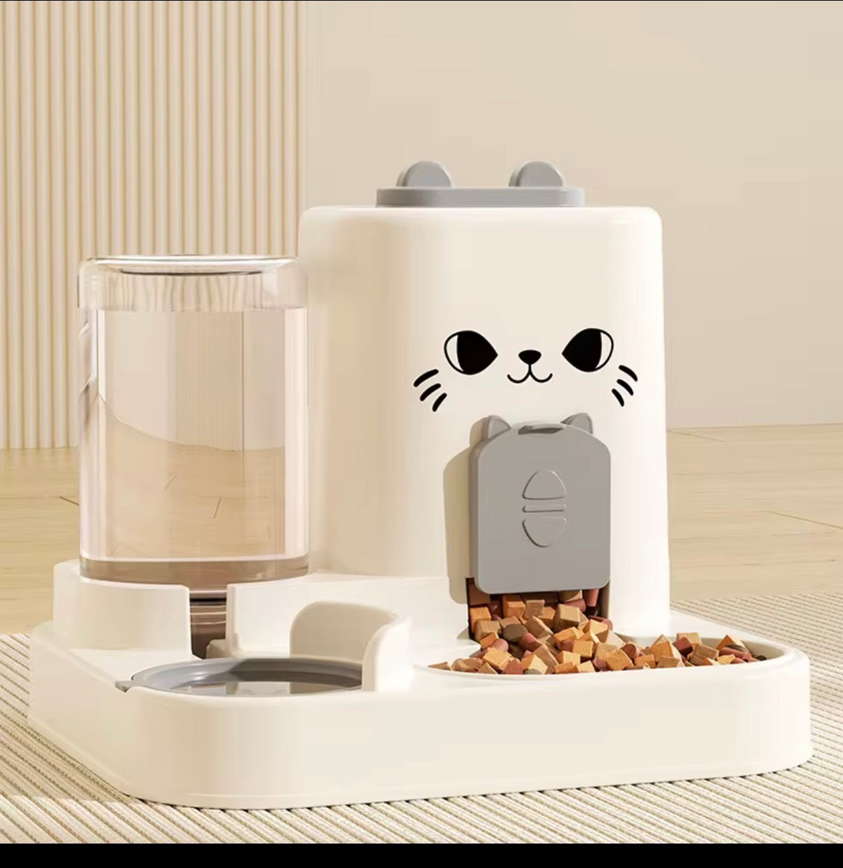 Automatic Pet Feeder with Water Dispenser
