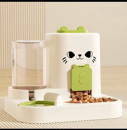 Automatic Pet Feeder with Water Dispenser