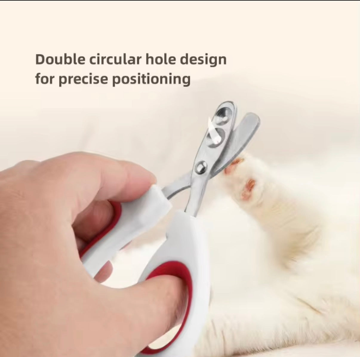 Round-Mouthed Pet Nail Clippers