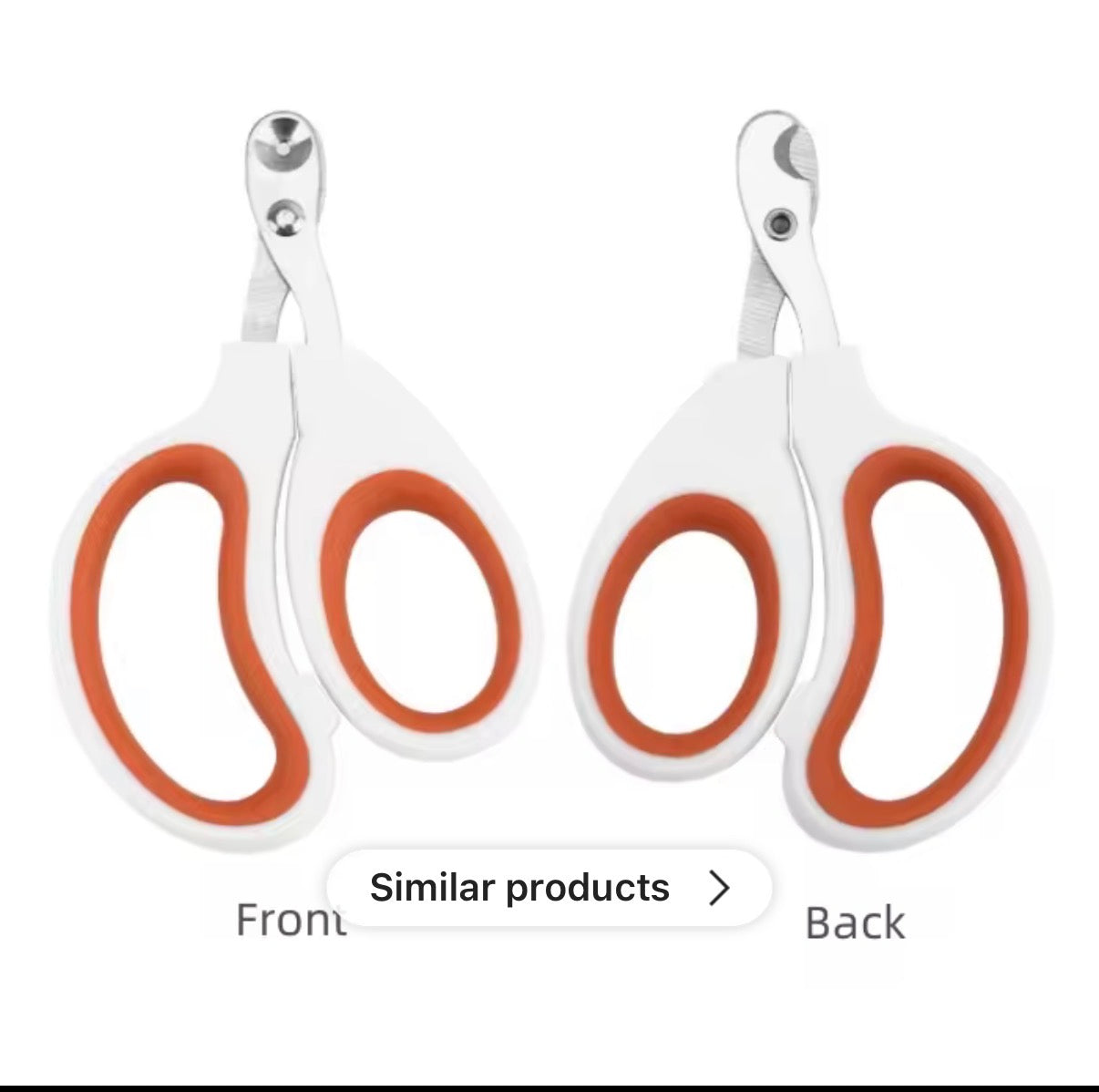 Round-Mouthed Pet Nail Clippers